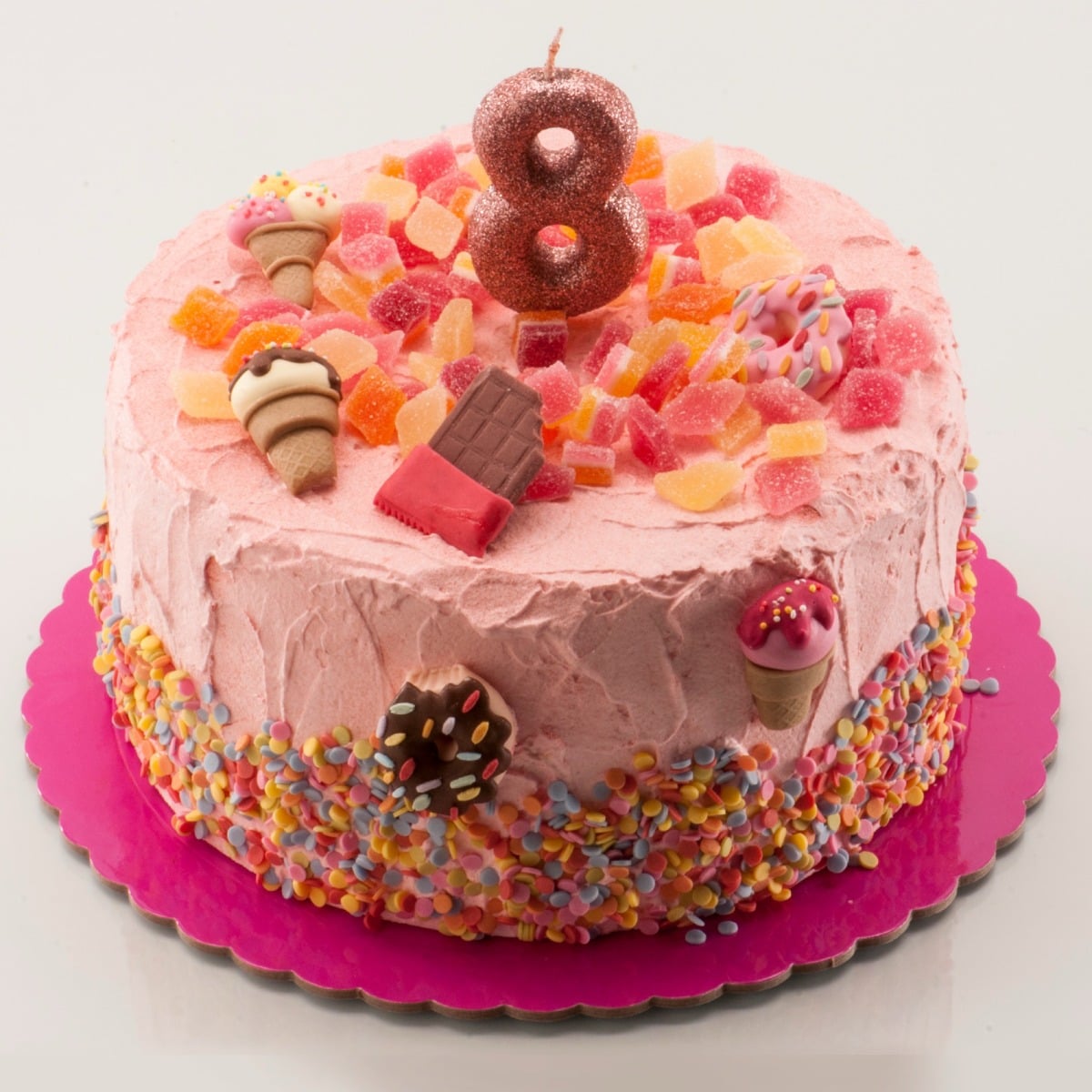 Décorations en sucre - Gourmandise (6pcs)