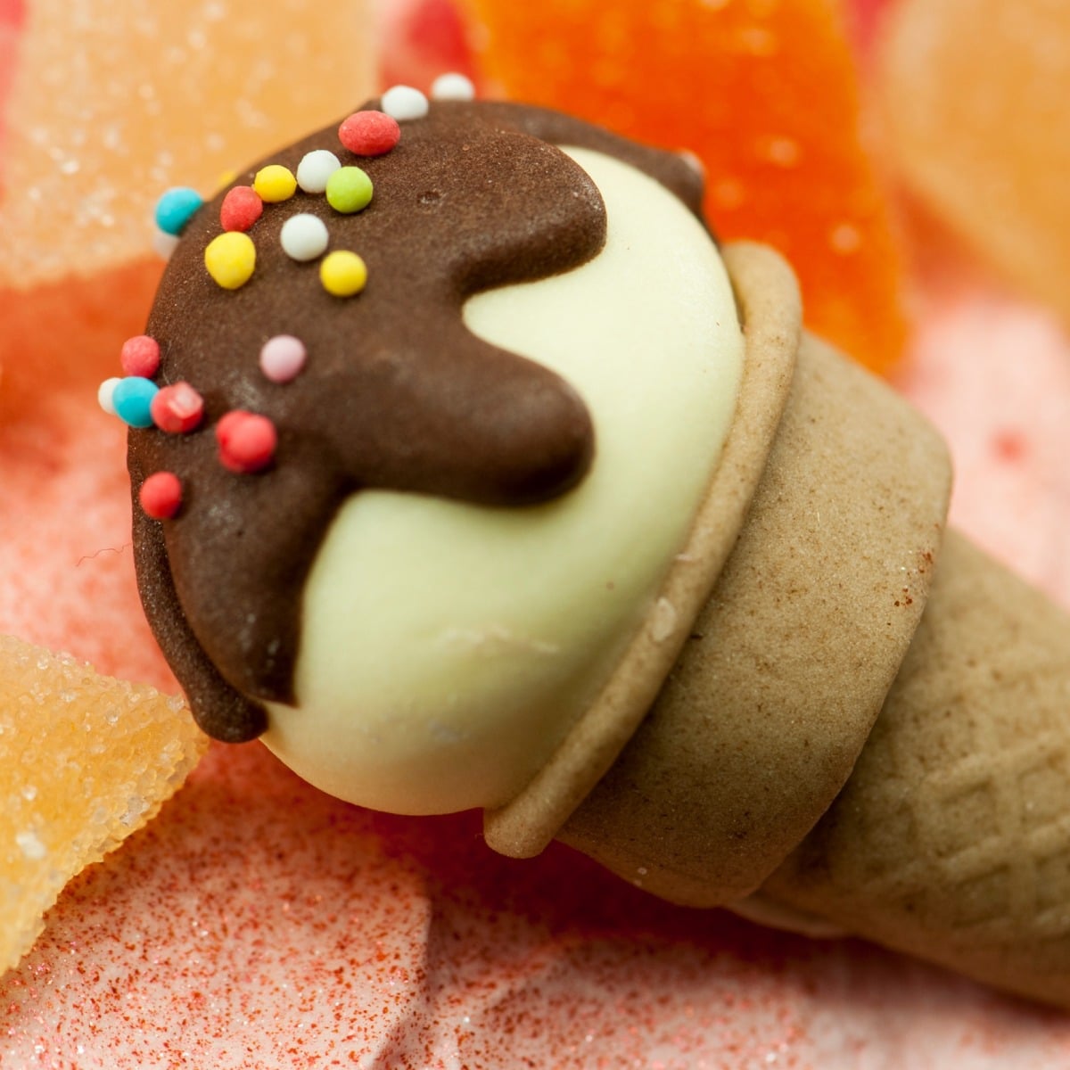 Décorations en sucre - Gourmandise (6pcs)