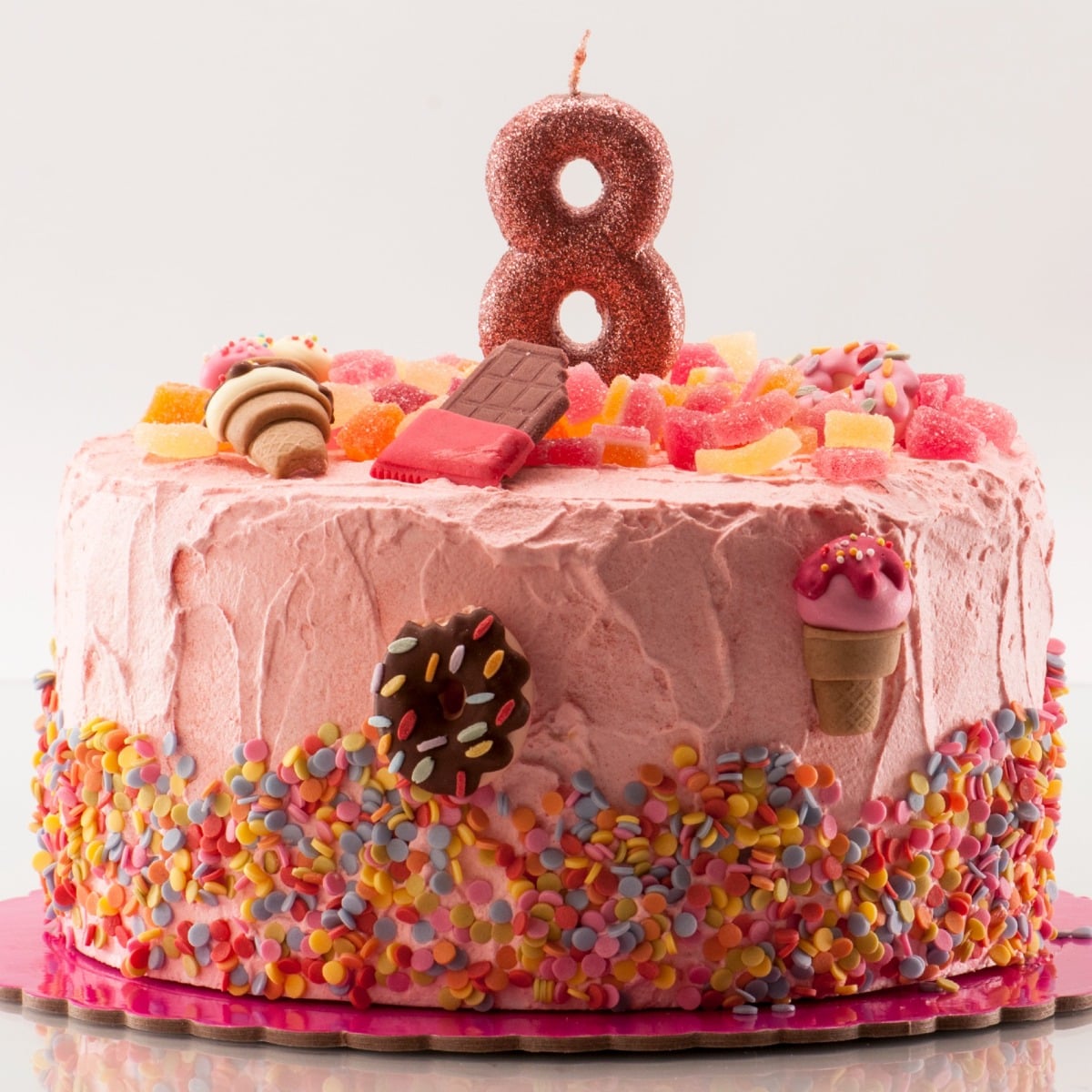 Décorations en sucre - Gourmandise (6pcs)