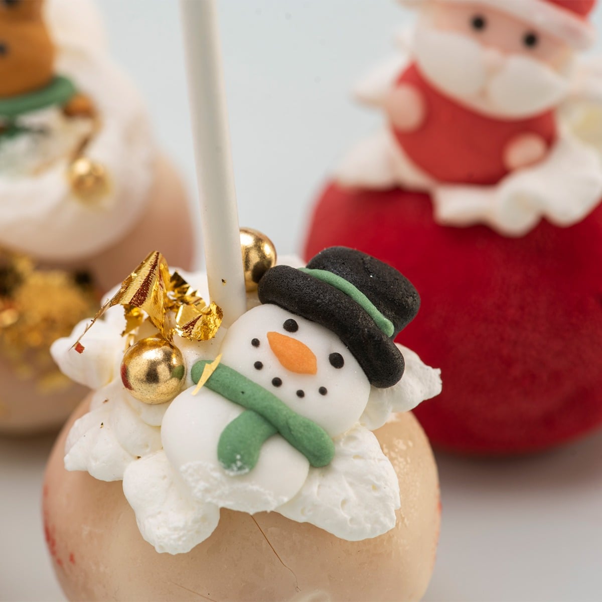 Décorations en sucre - Figurines de Noël
