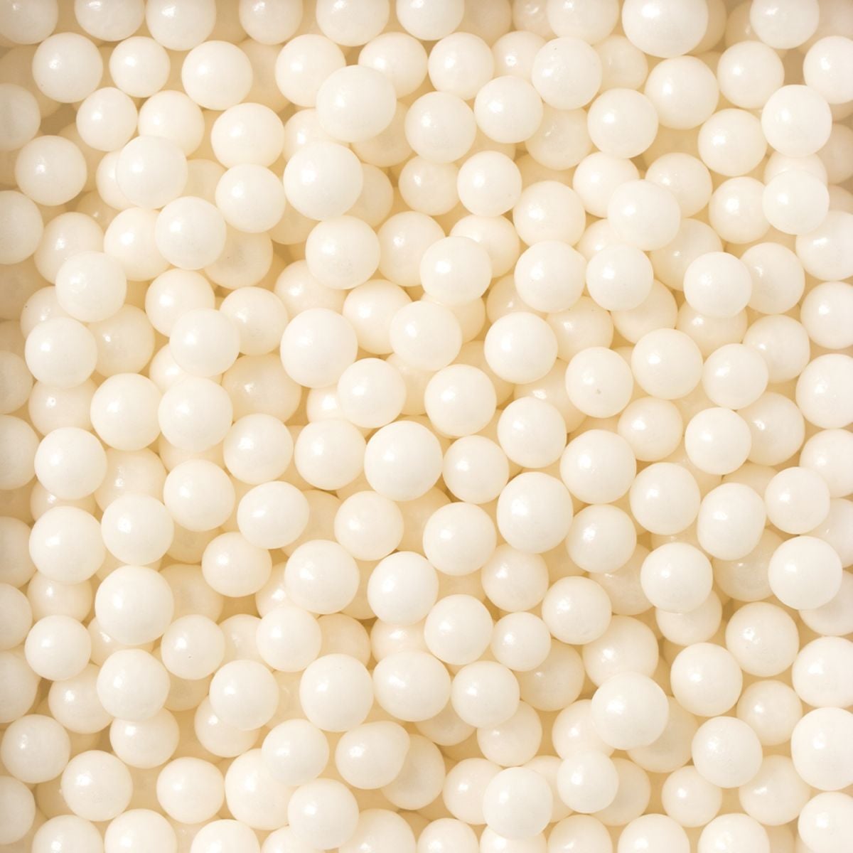 Maxi Perles en sucre - Blanc Brillant (100g)