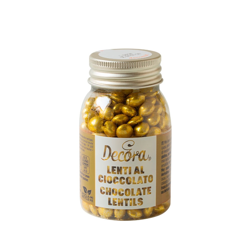 Lentilles en chocolat - Or