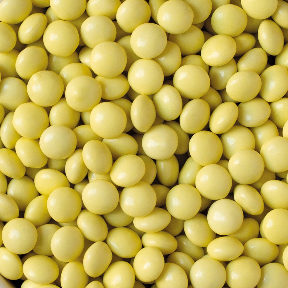 Lentilles en chocolat - Jaune