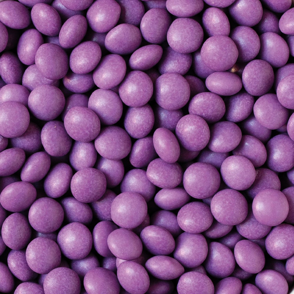 Lentilles en chocolat - Violet