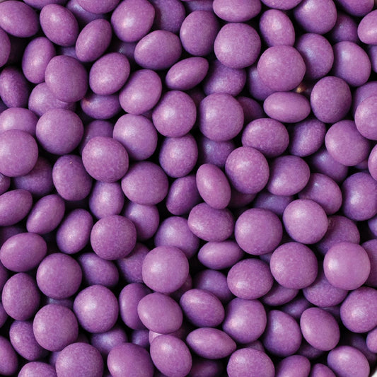 Lentilles en chocolat - Violet