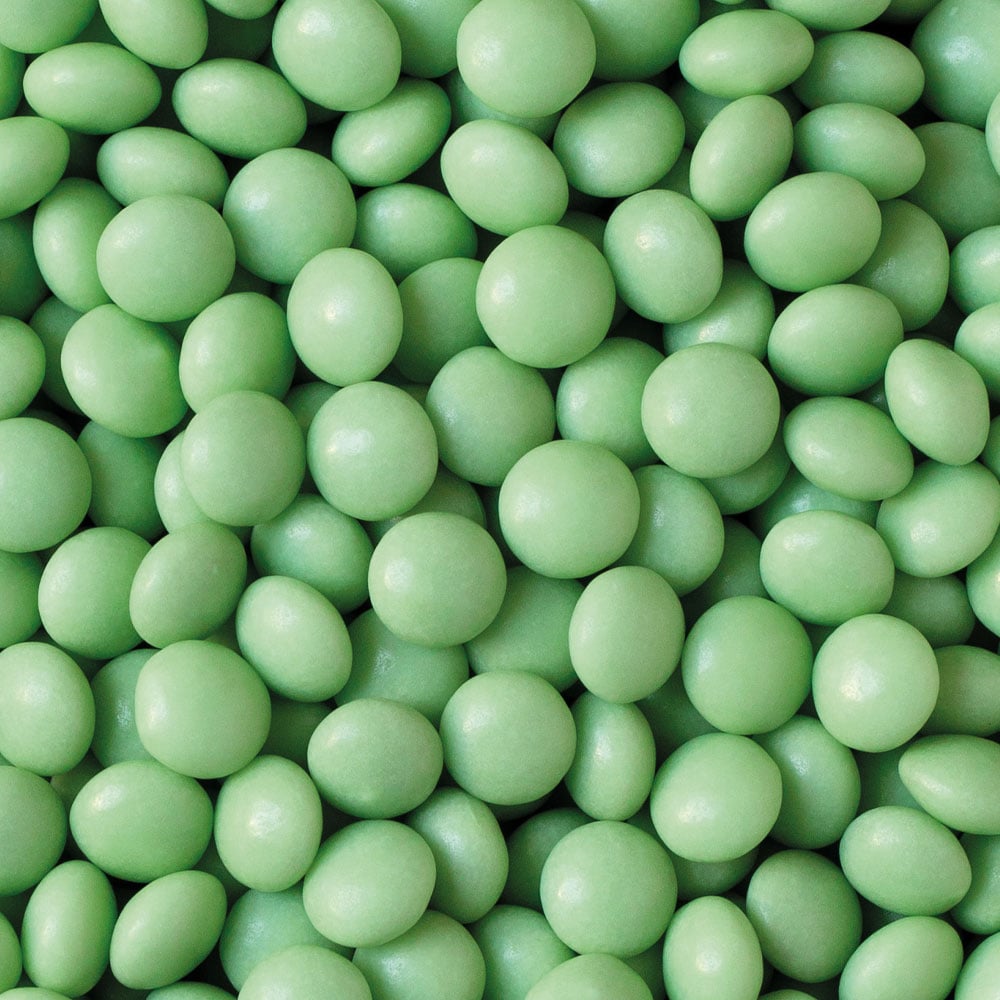 Lentilles en chocolat - Vert clair