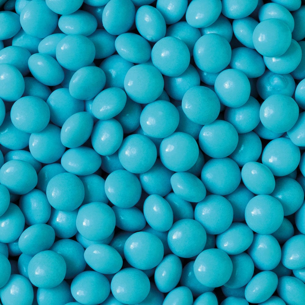 Lentilles en chocolat - Bleu Ciel