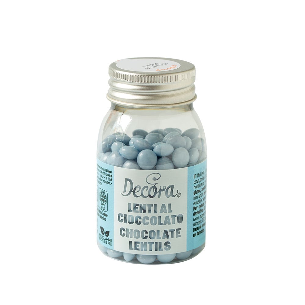 Lentilles en chocolat - Turquoise