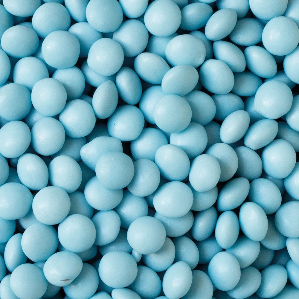 Lentilles en chocolat - Turquoise