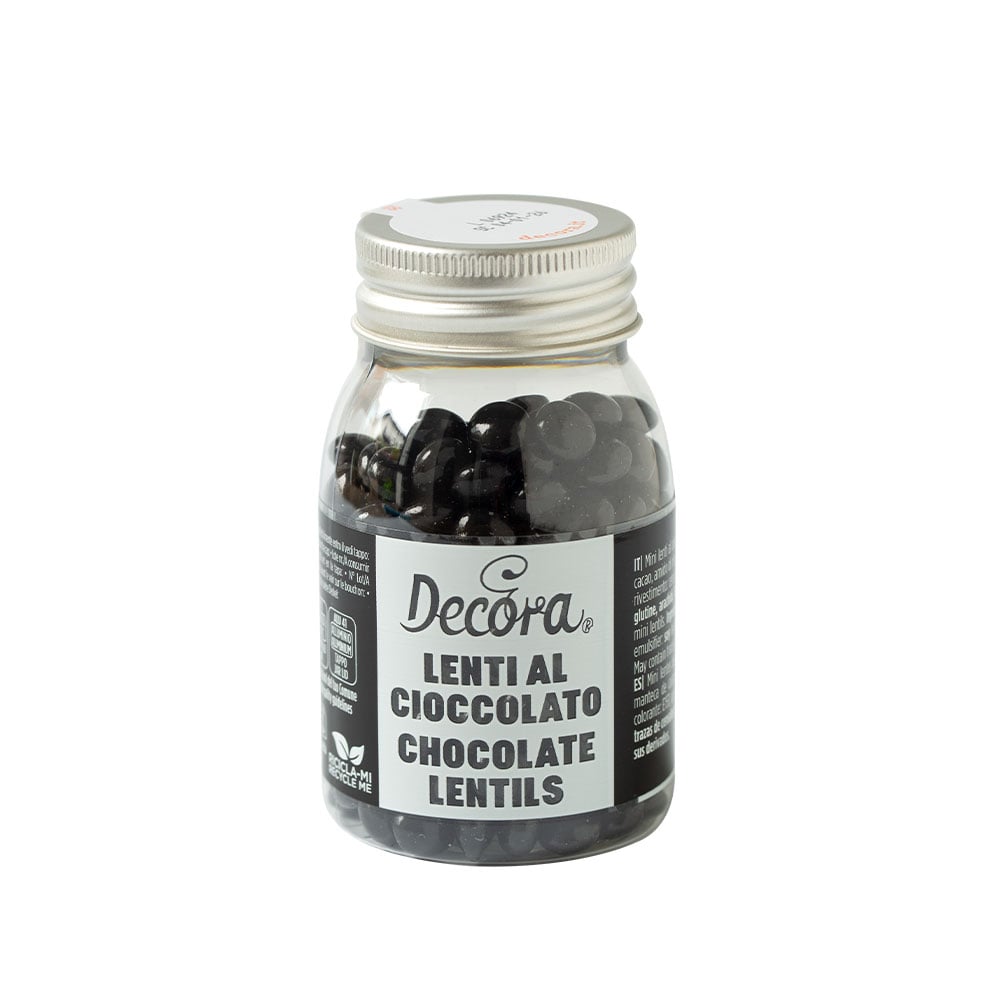 Lentilles en chocolat - Noir