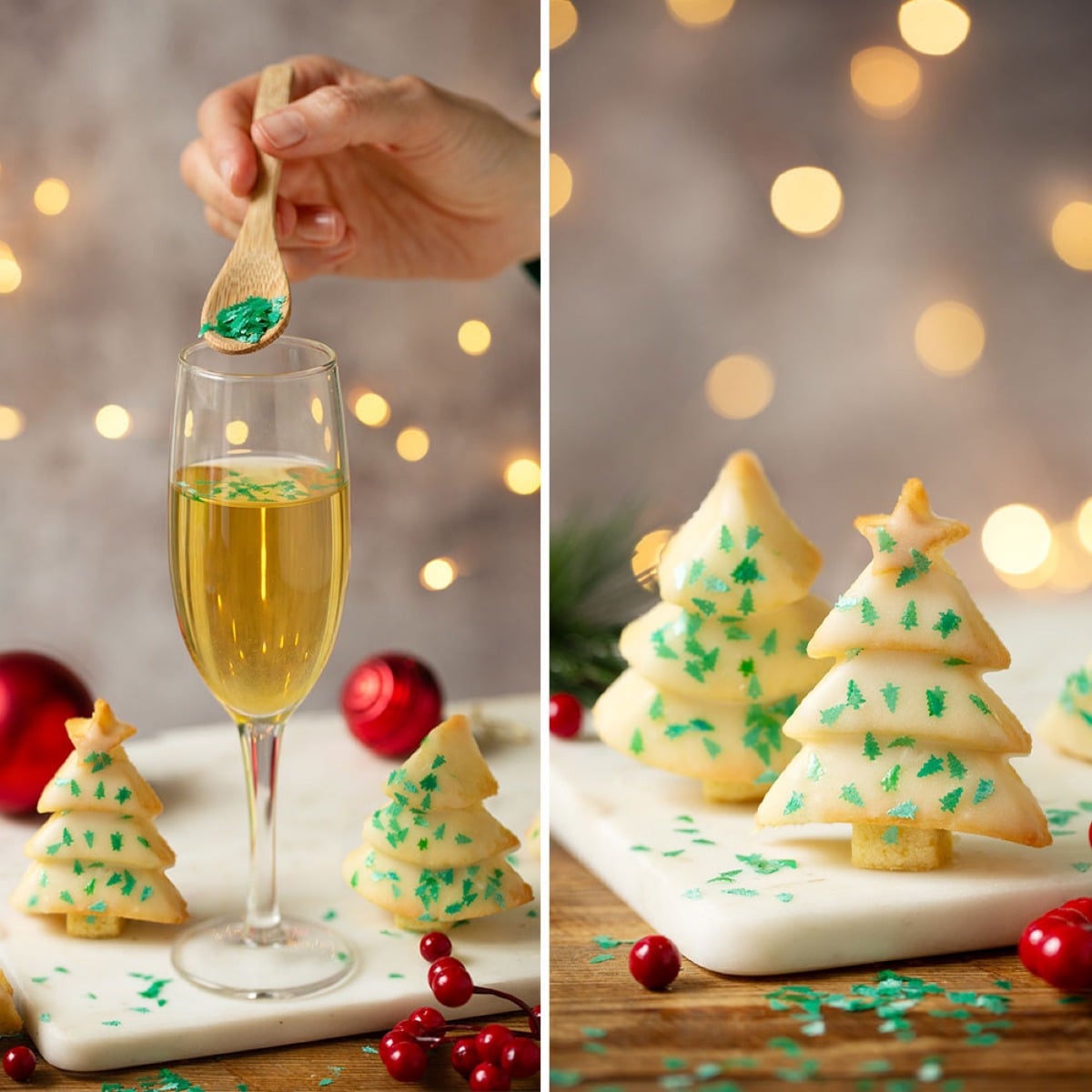 Confettis en sucre - Sapin