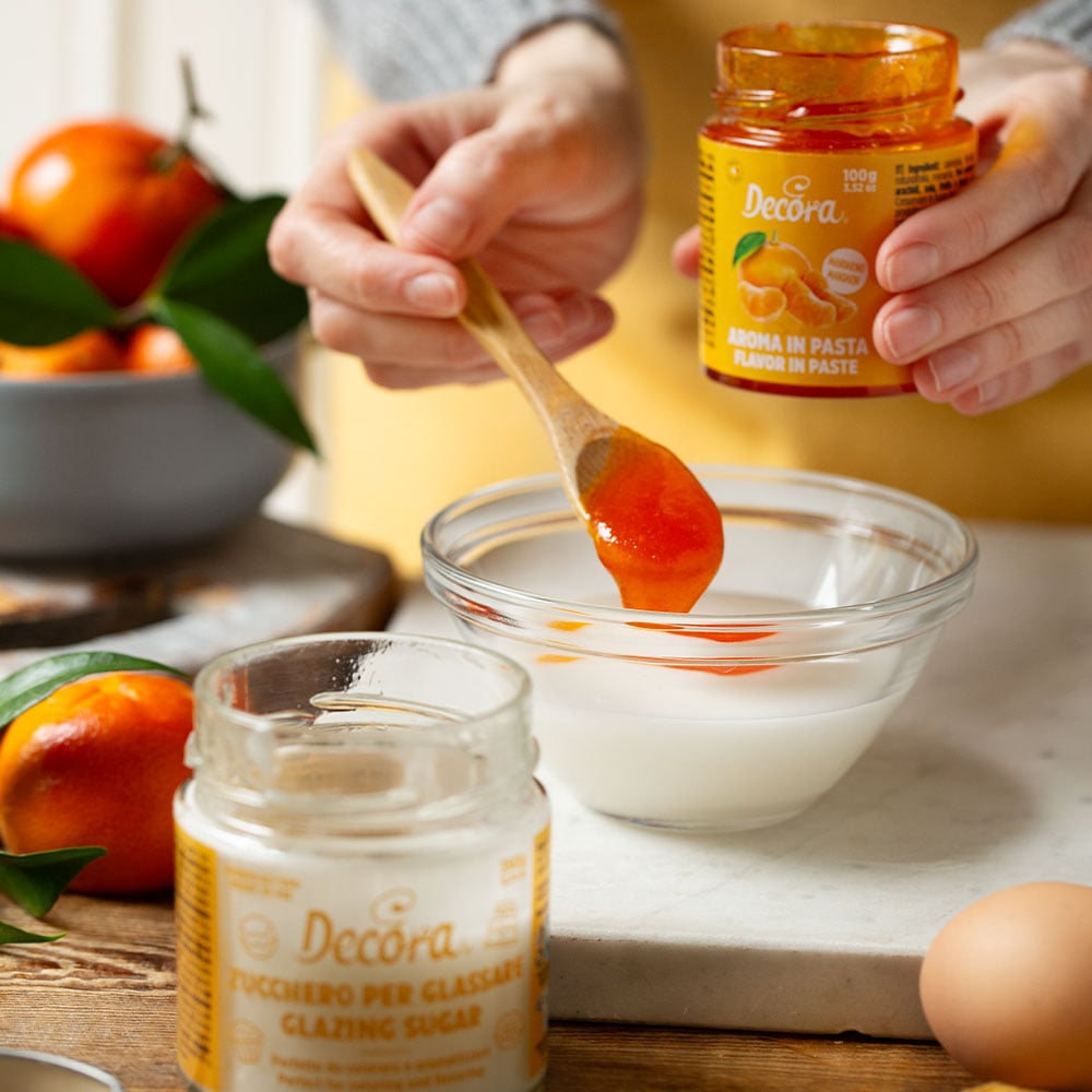 Pâte aromatisante - Mandarine 100g