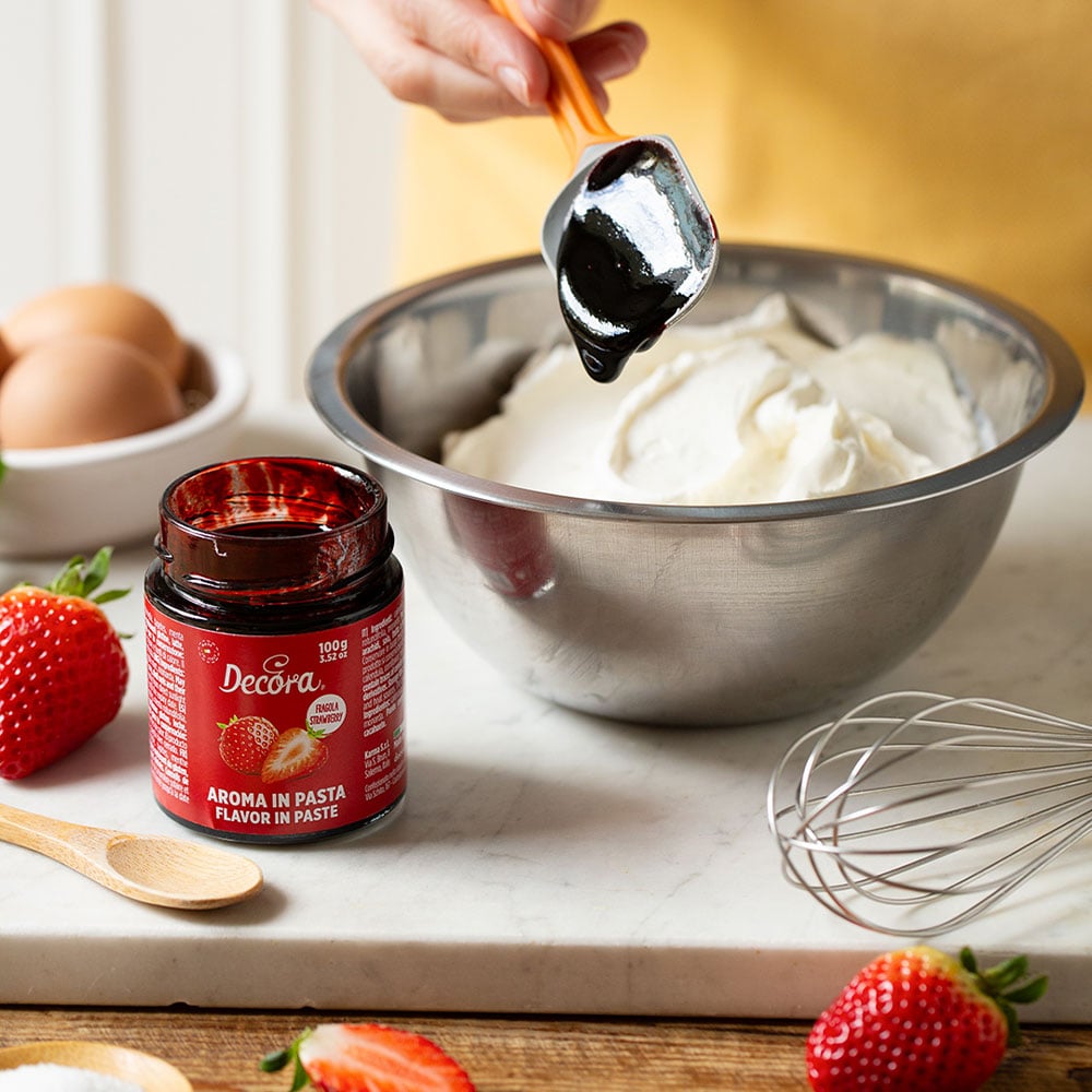 Pâte aromatisante - Fraise 100g