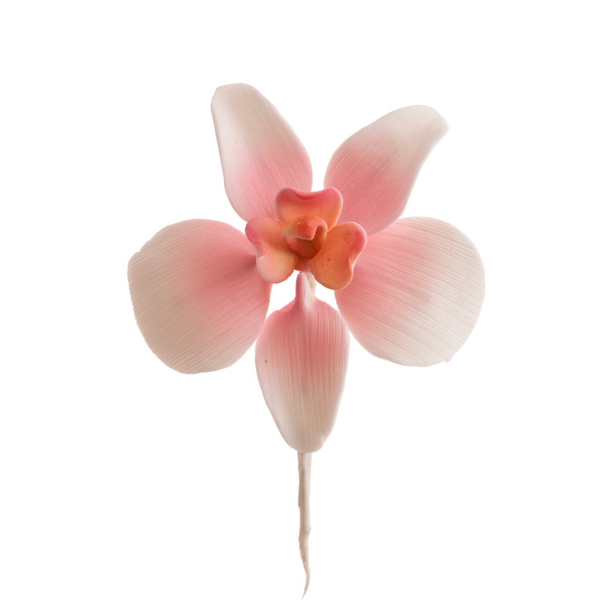 Déco en sucre non comestible - 4 Orchidées Colorées (20pcs)