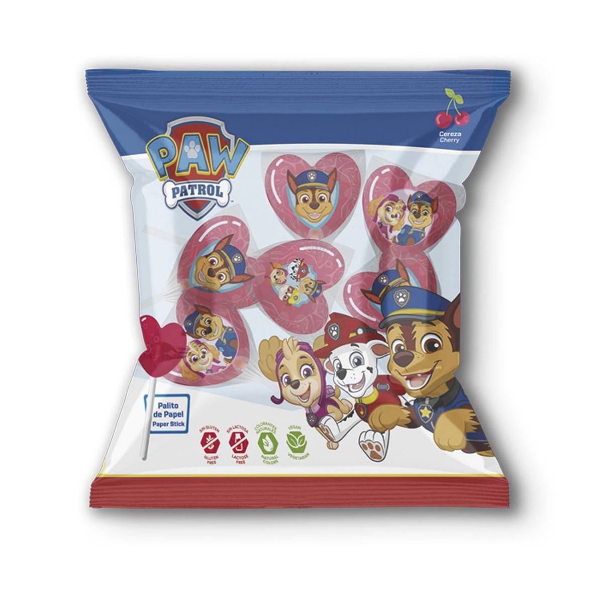 Sucette Pat'Patrouille Coeur (7pcs)