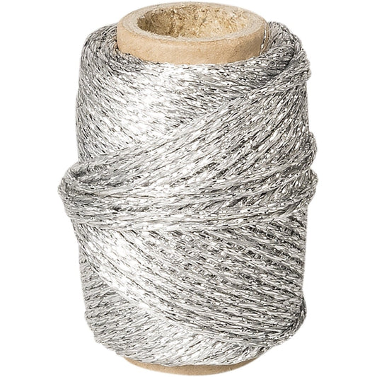 Cordelette argenté métallisé (20m)