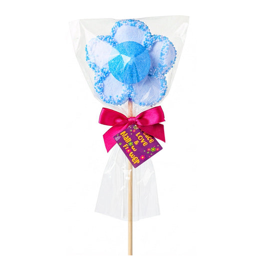 Sucette guimauve Fleurs colorées (35g)