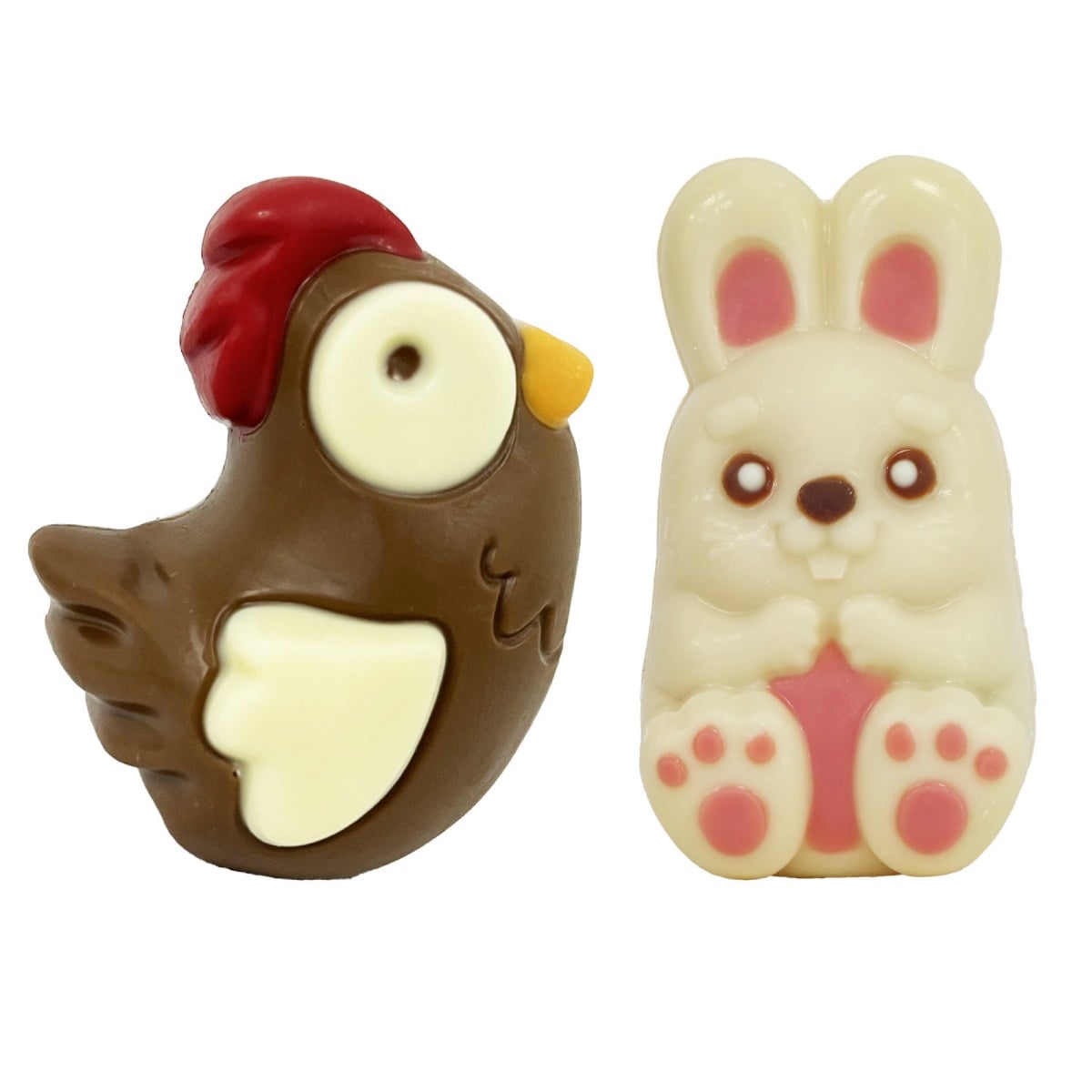 Lapin ou Poule en chocolat