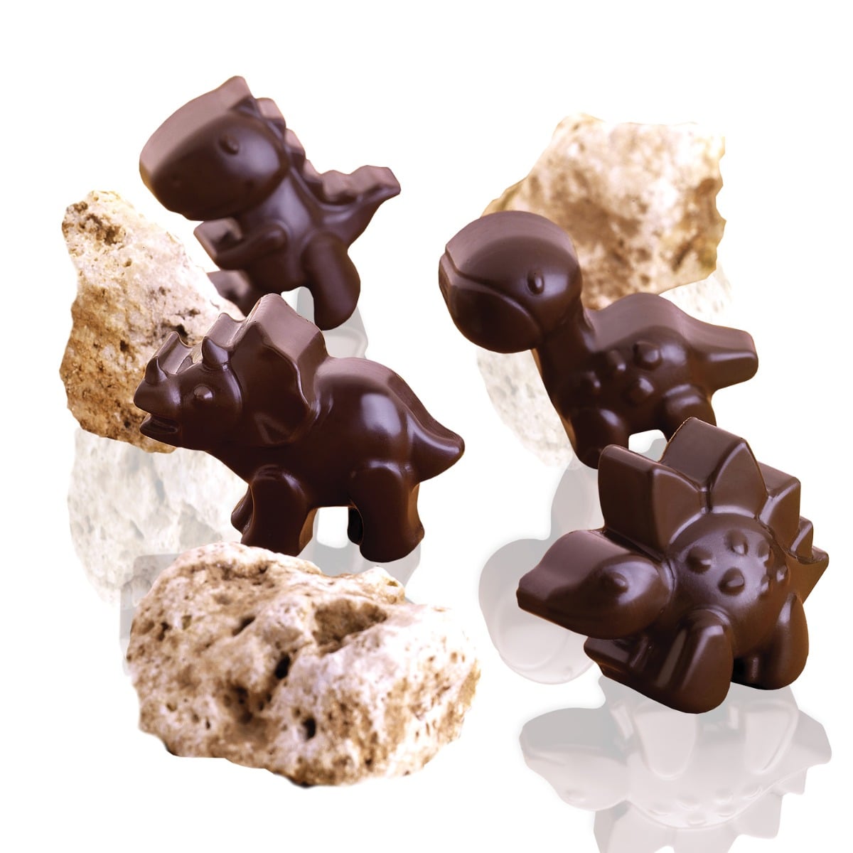 Moule en Silicone pour chocolat - Dino