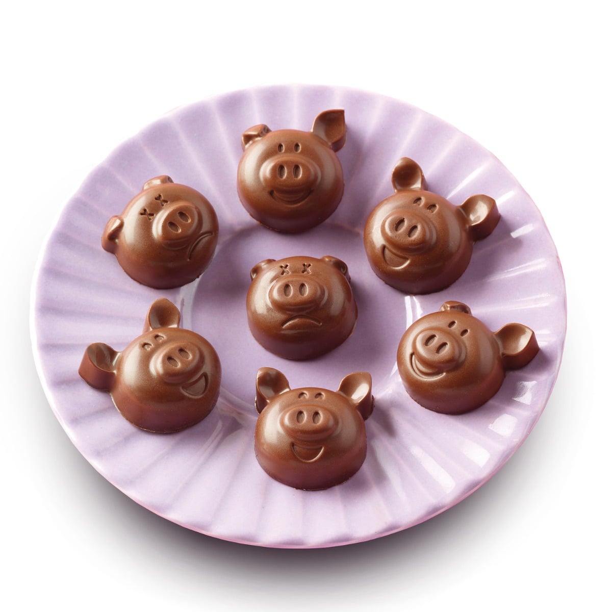 Moule en Silicone pour Chocolat - Cochon