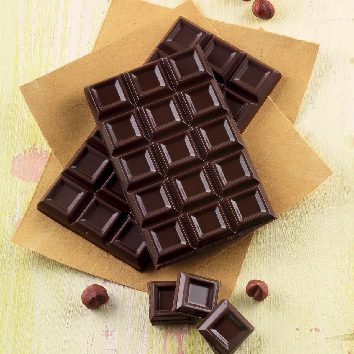 Moule en silicone à chocolat - Tablette carrés