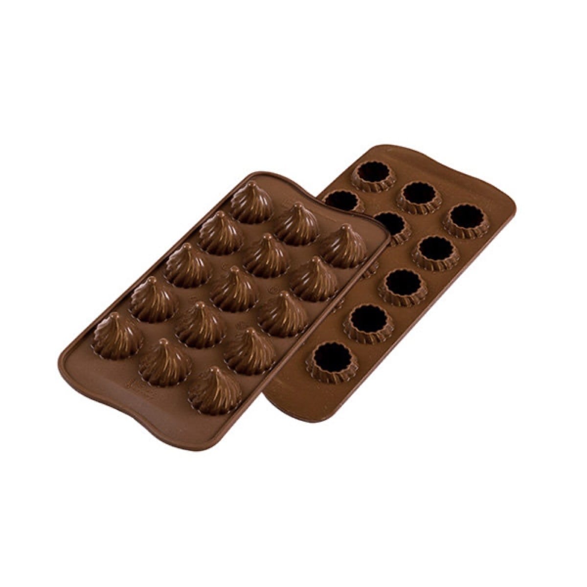 Moule en silicone à chocolat - Flammes