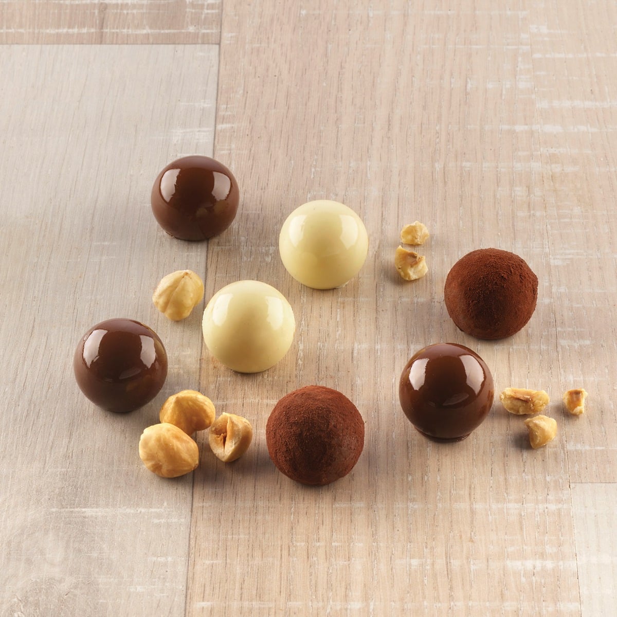 Moule en Silicone pour Chocolat - Tartufino