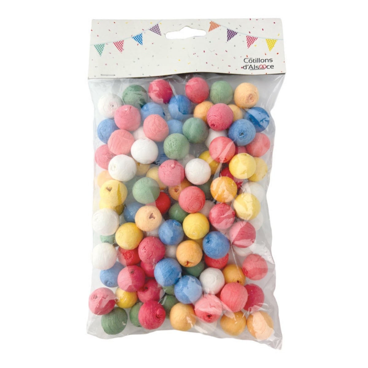 100 boules multicolores pour Sarbacane