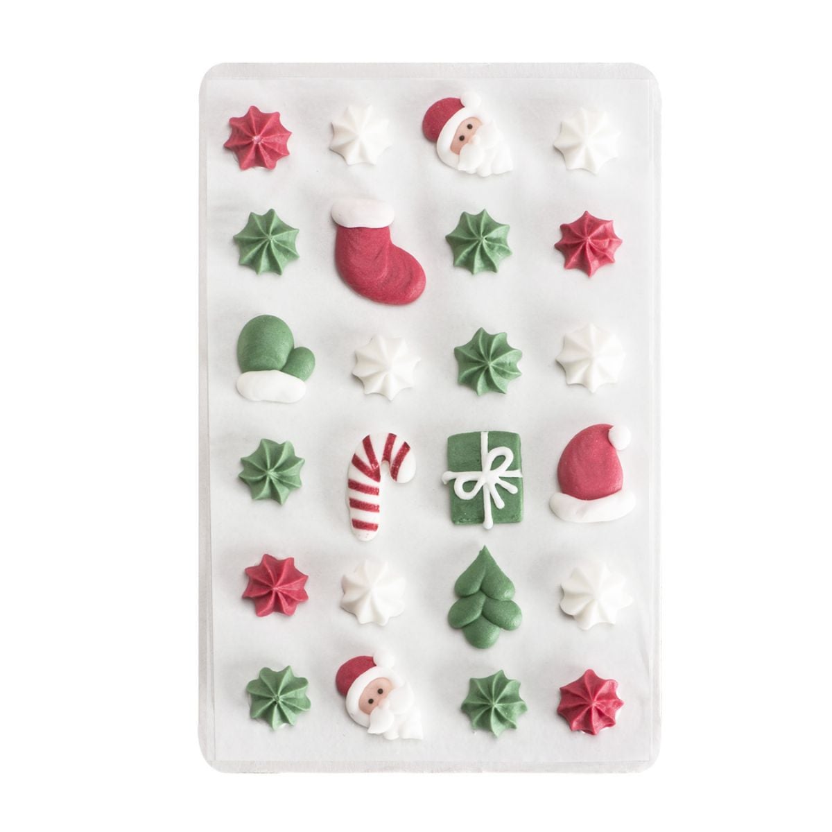 Décorations en sucre - Noël (24pcs)