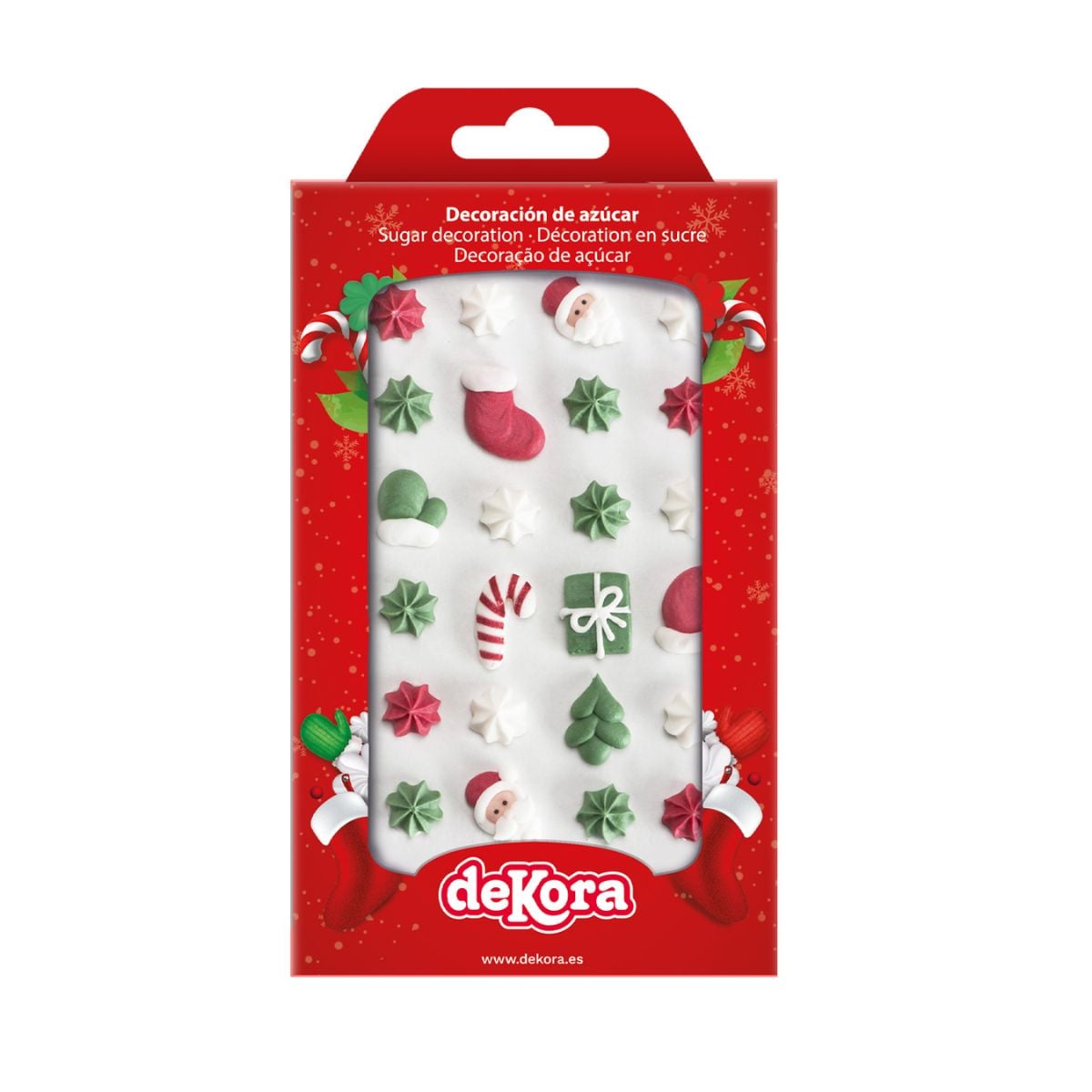 Décorations en sucre - Noël (24pcs)