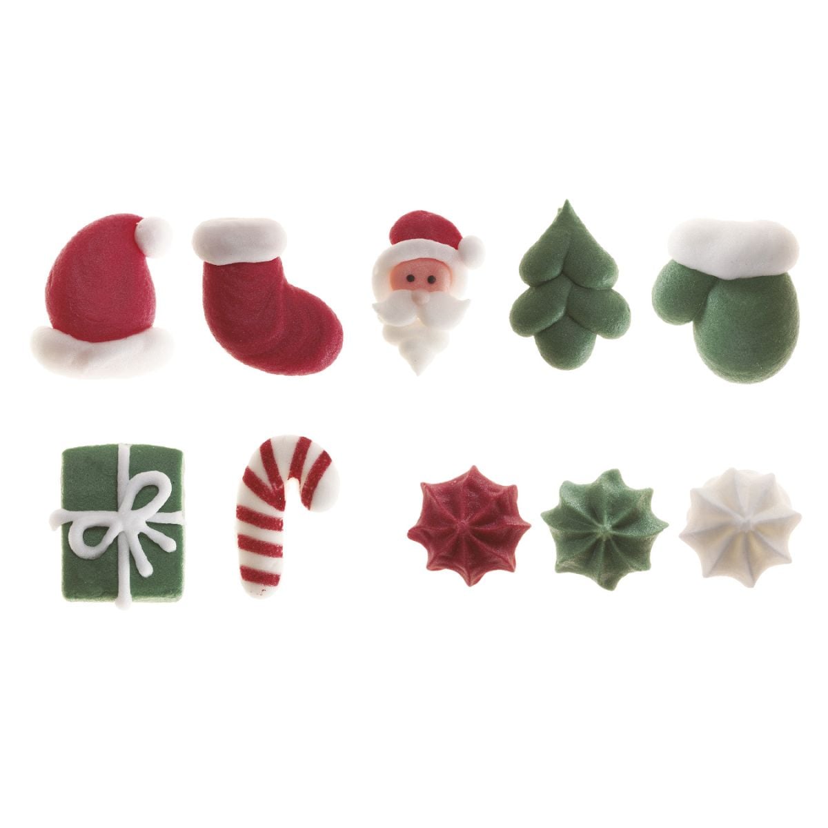 Décorations en sucre - Noël (24pcs)