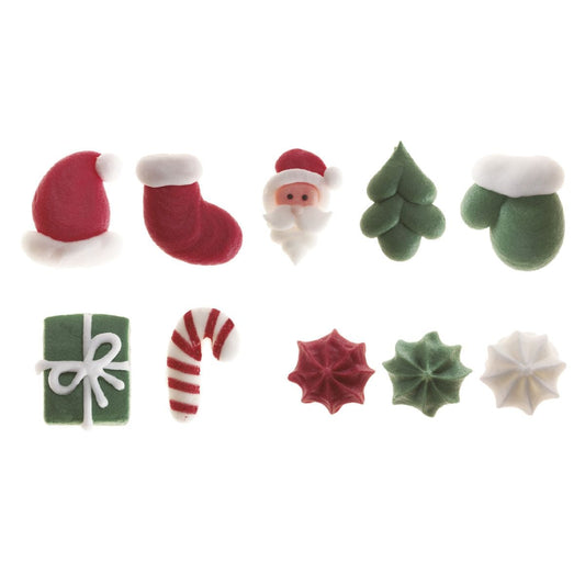 Décorations en sucre - Noël (24pcs)