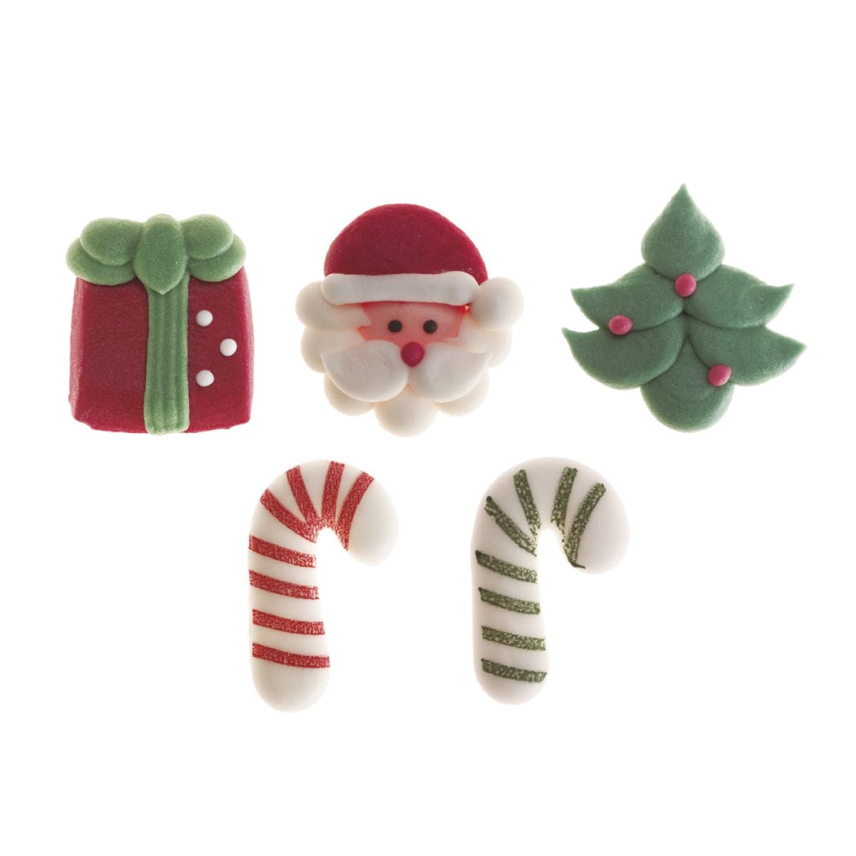 Décorations en sucre - Père Noël (12pcs)