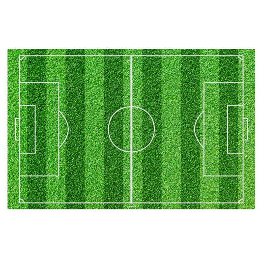 Disque comestible - Terrain de foot 14.8x21cm