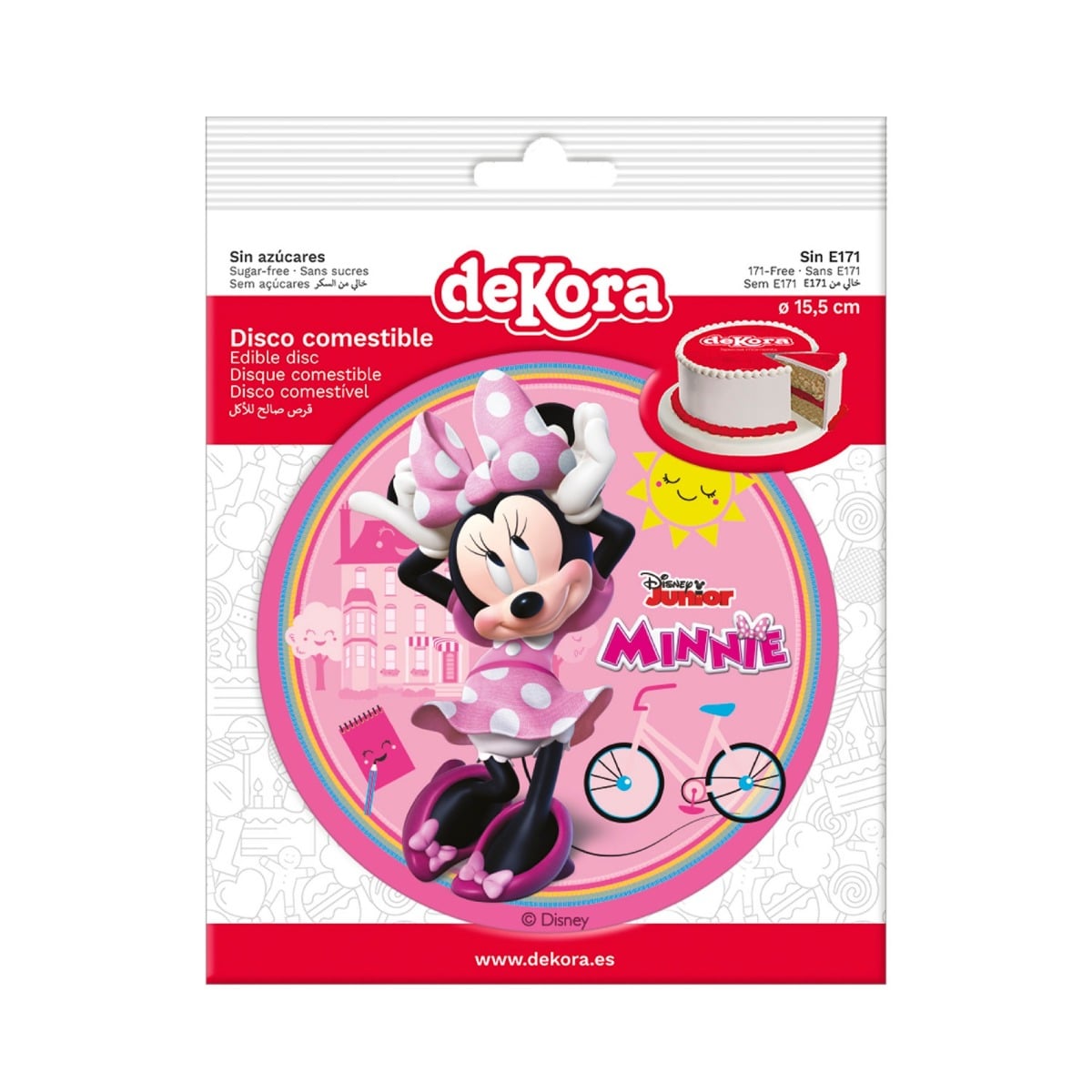 Disque comestible - Minnie