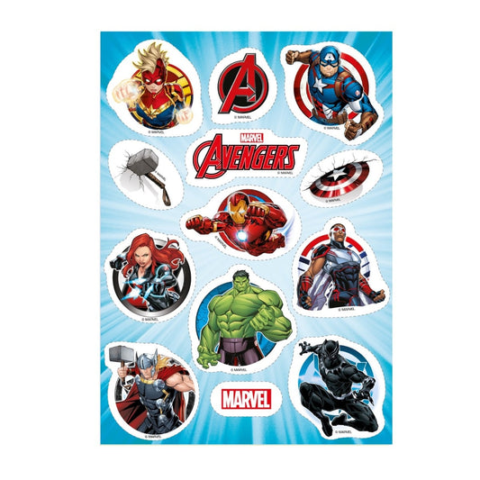 Décos comestible à découper - Avengers