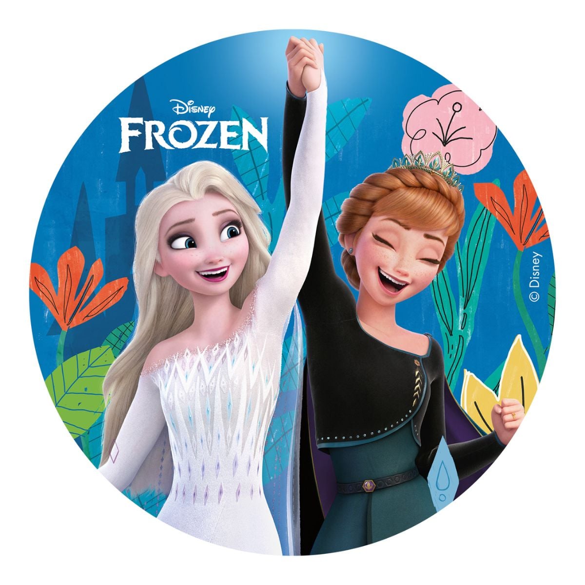 Disque comestible - Frozen 2 (15.5 cm)