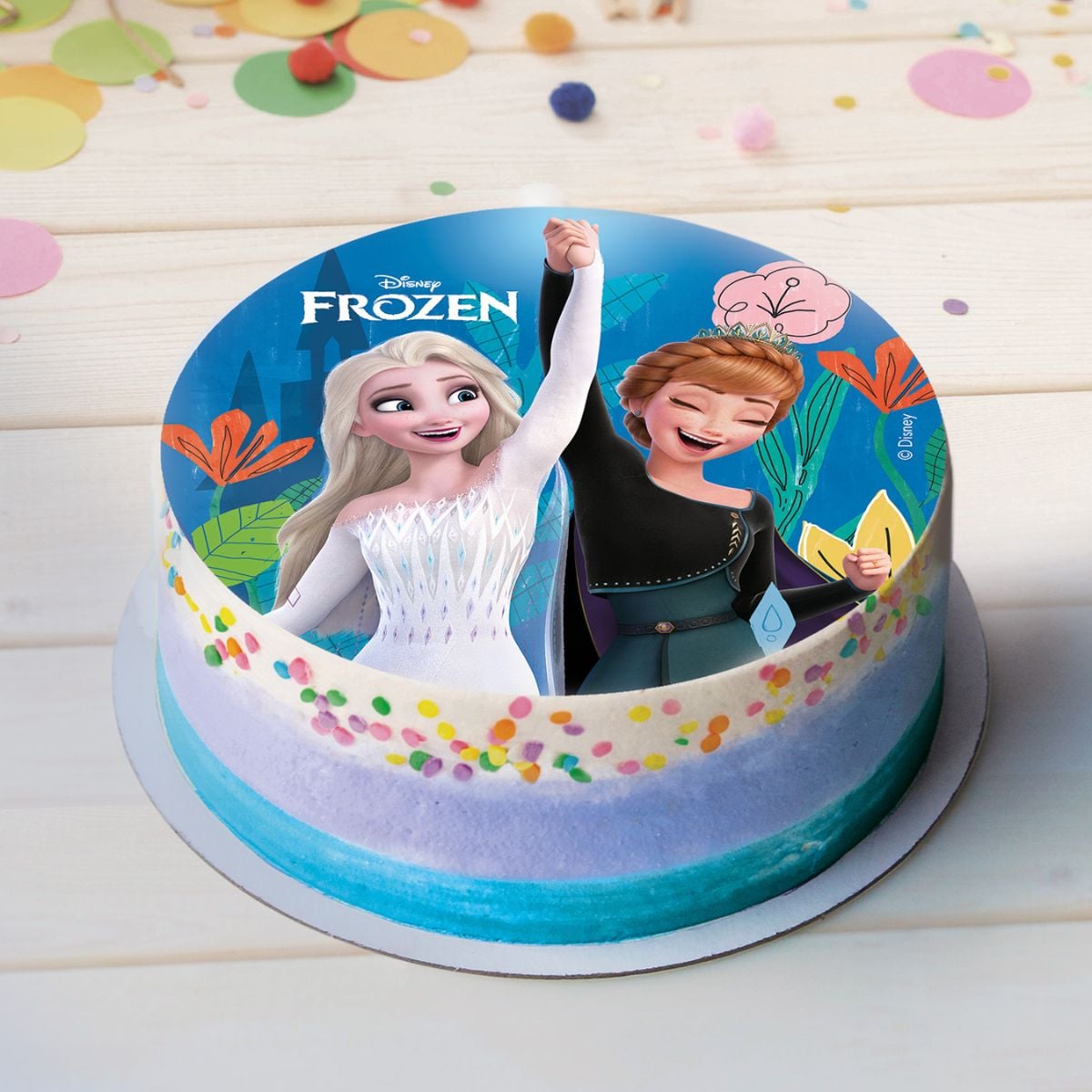 Disque comestible - Frozen 2 (15.5 cm)