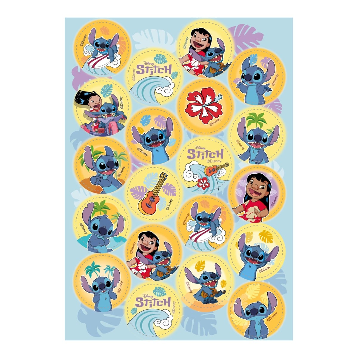 Mini disques en azyme - Stitch