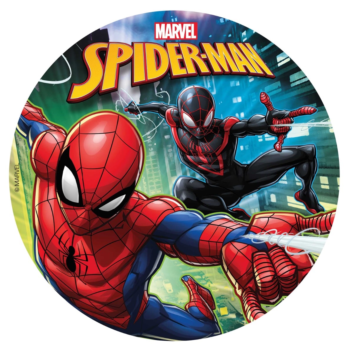 Disque comestible - Spiderman (20cm)