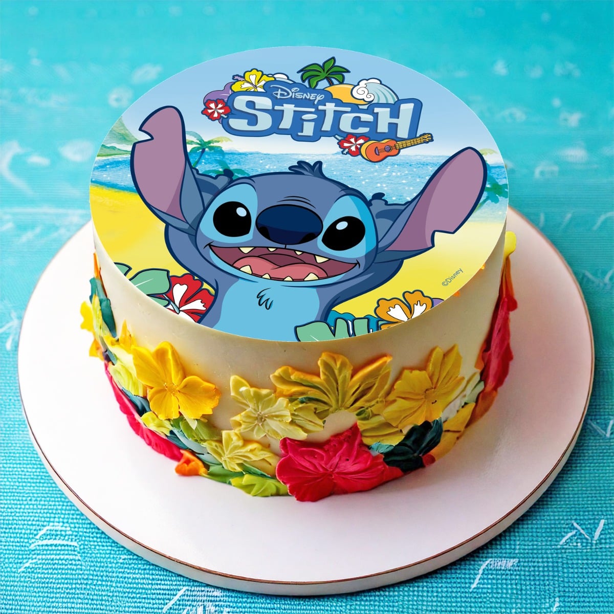 Disque comestible - Stitch (20cm)