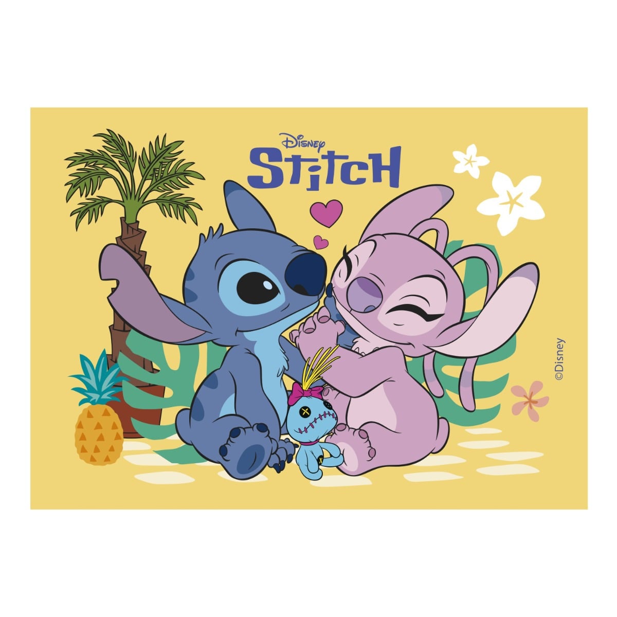 Feuille comestible - Stitch