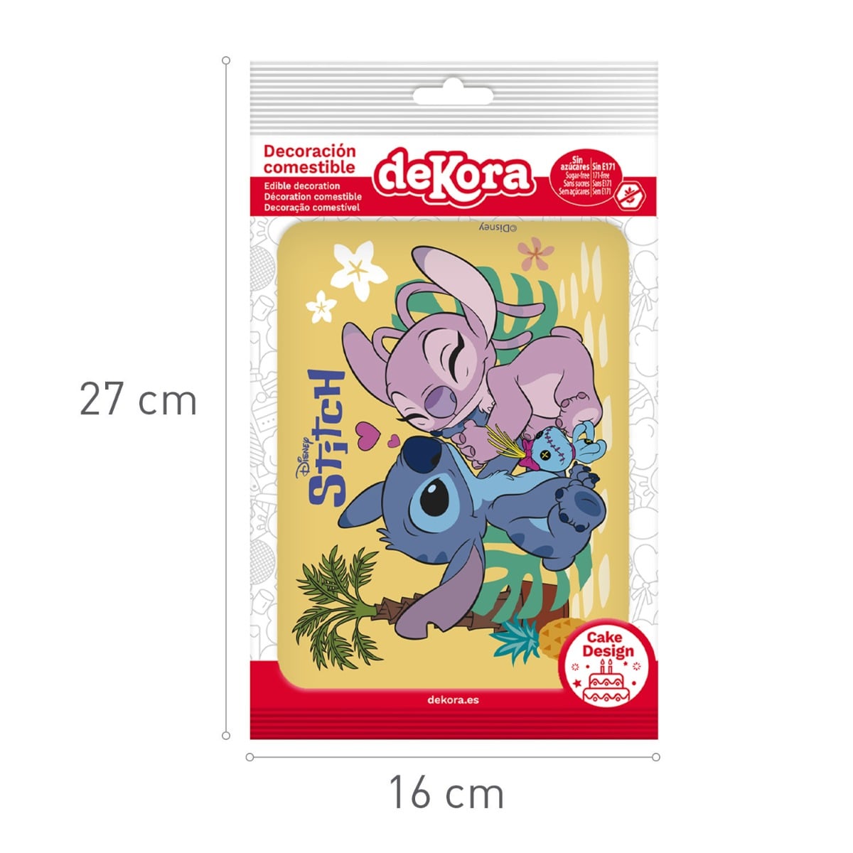 Feuille comestible - Stitch