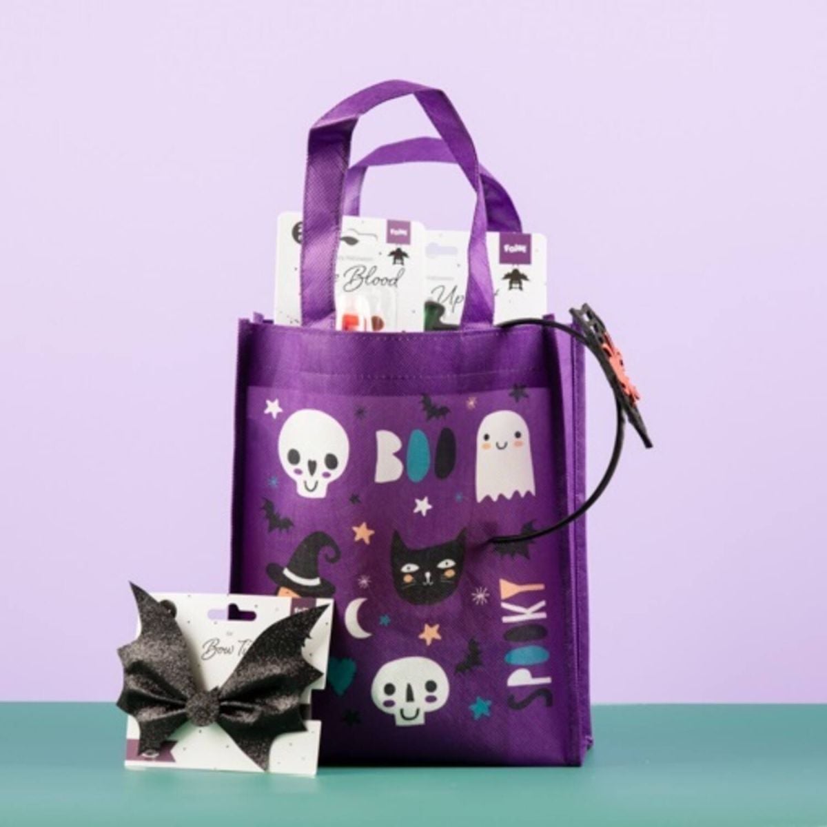 Sac à bonbon - Happy Halloween - Violet