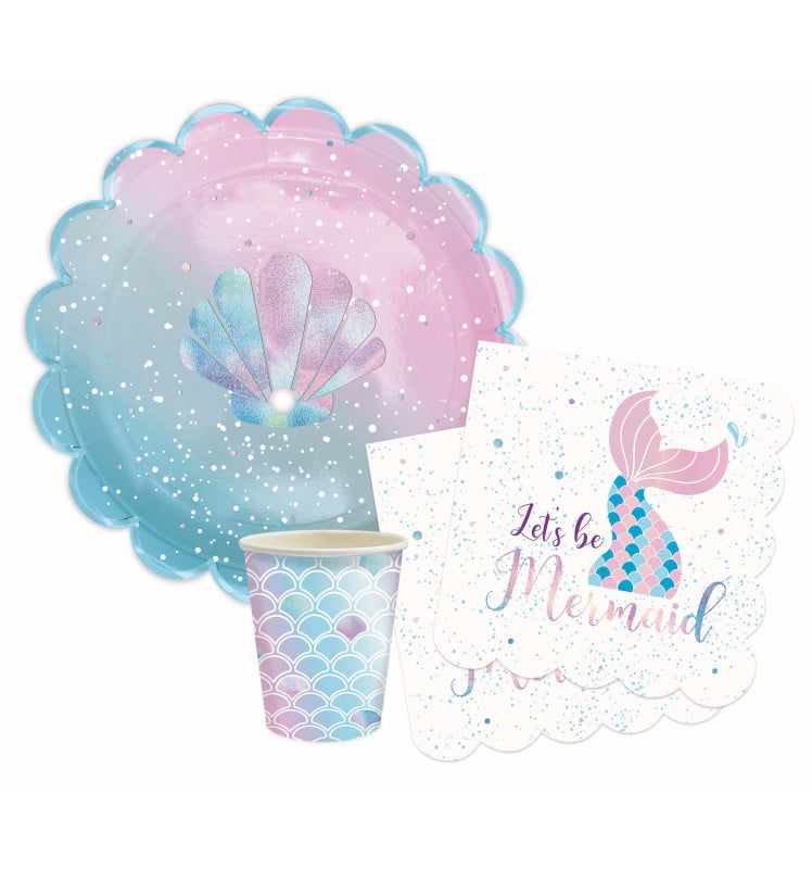 Gobelets Sirène (8pcs)