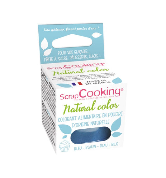 Colorant Bleu poudre naturelle