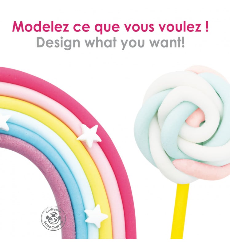 Extrudeur à Pâte à sucre (20pcs)