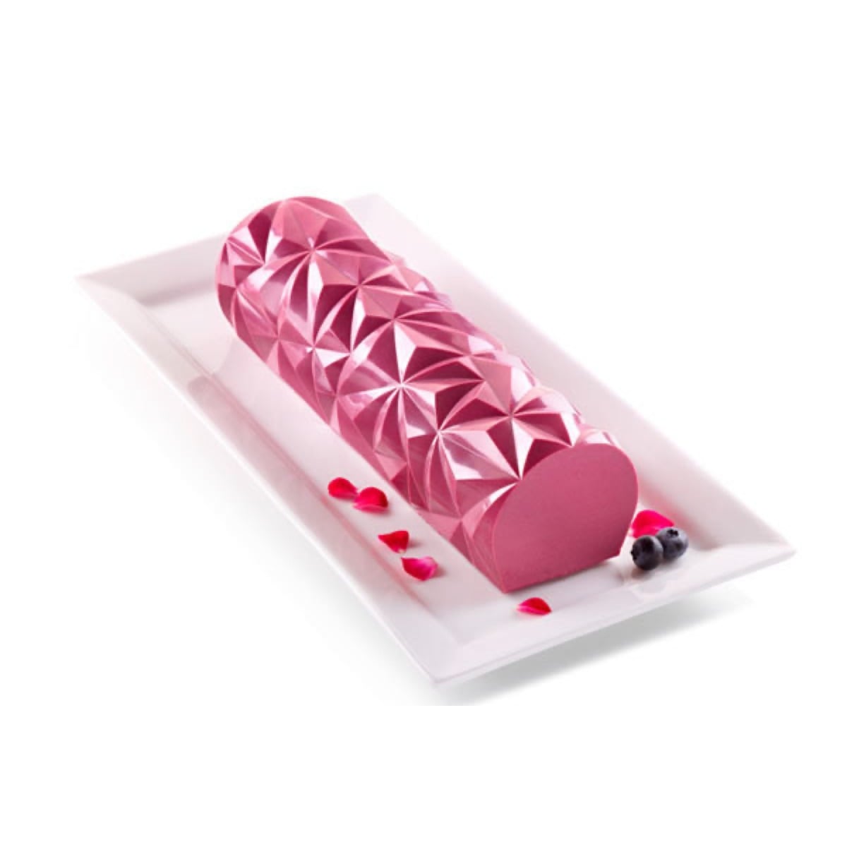 Moule en Silicone - Bûche Diamant