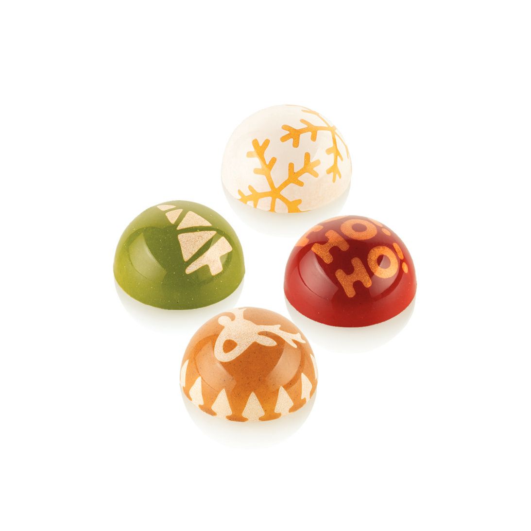 Tampons à chocolat Choco Stamp B (4 pièces)