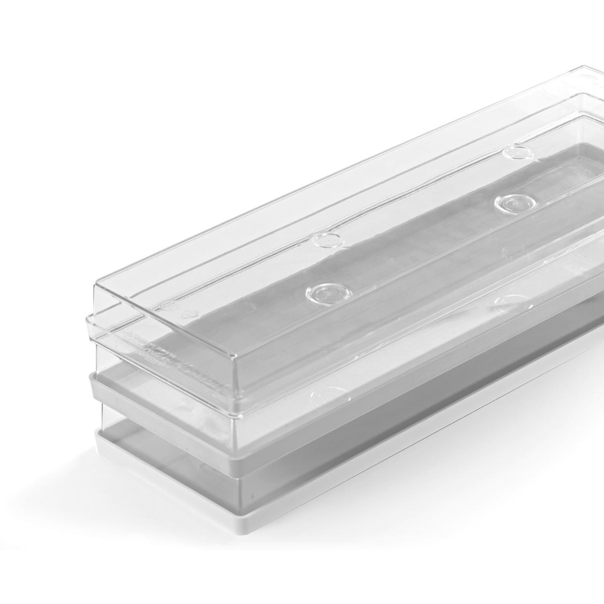 Boite transparente - 39x10x3.2 cm